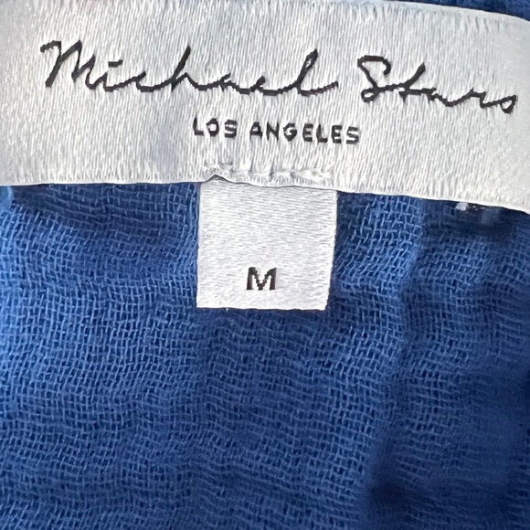 MICHAEL STARS NWOT CECILY DOUBLE GAUZE SHIRT DRESS - Picture 8 of 10